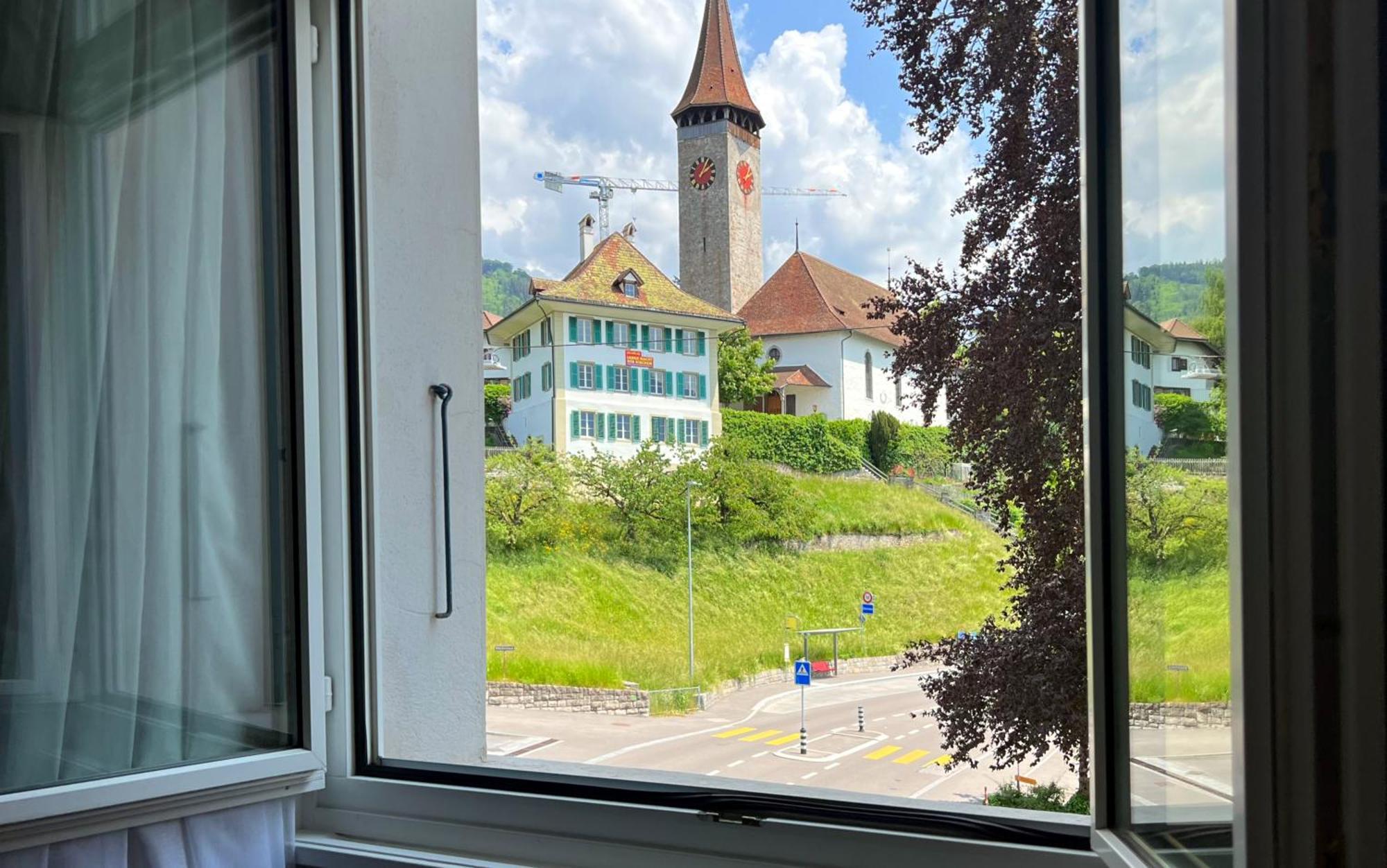Hotel Restaurant Bellevue Au Lac Thun Habitación foto
